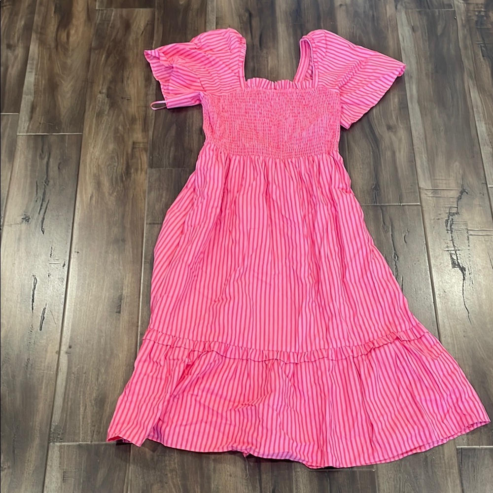 Pink Striped dress